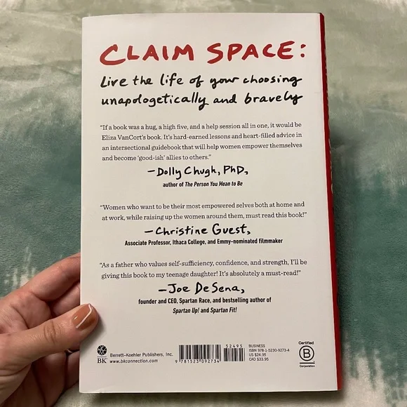 A Woman's Guide to Claiming Space by Eliza VanCort (Hardcover) - Picture 2 of 2